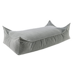 Pouffe Rectangular Grey